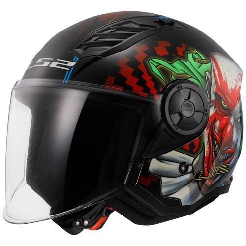 Casco moto jet ls2 of616 - moto,