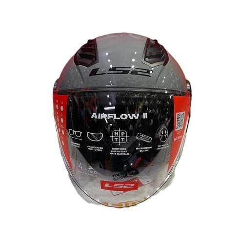 Casco jet con visiera ls2 - casco,