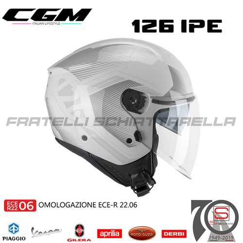 Casco demi jet moto - demi,