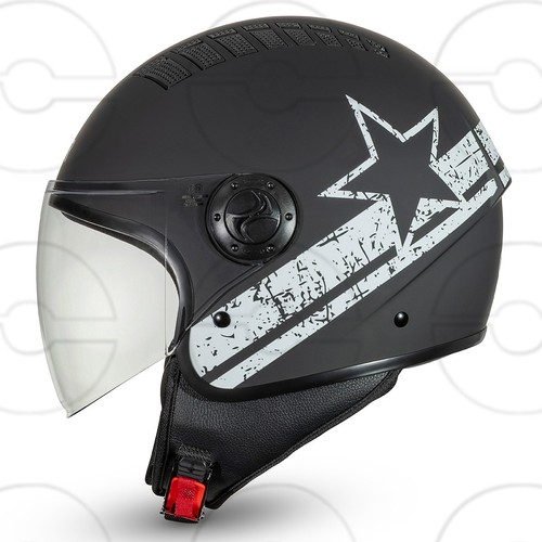 Cruizer casco jet moto scooter - casco,
