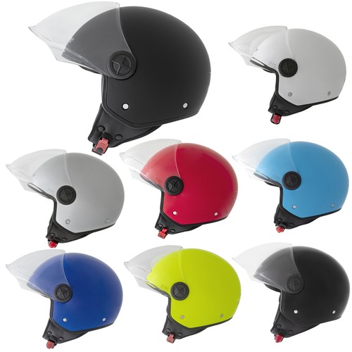 Casco jet scooter - moto, quad