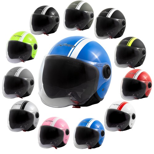 Casco jet moto - jet,