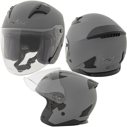 Casco jet moto - jet, visiera
