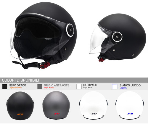 Casco demi jet - demi, omologato