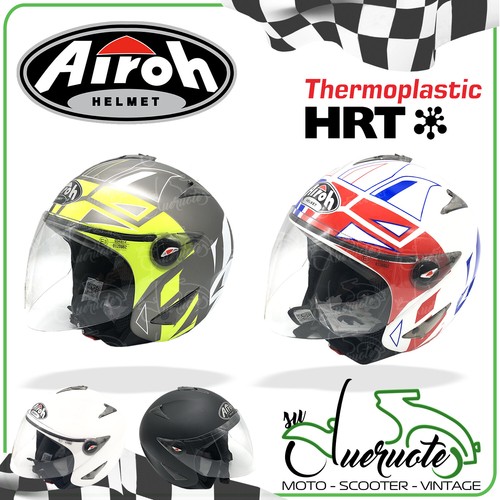 Casco jet airoh demi - casco, jt