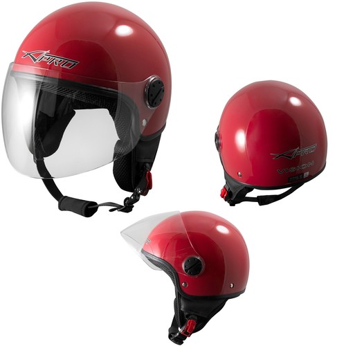 Casco jet demi scooter - casco, moto