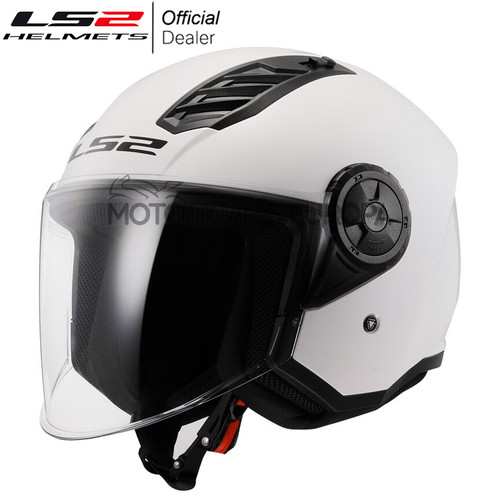 Casco jet ls2 airflow bianco - casco, 2