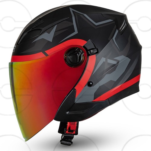 Cruizer casco moto jet nero - moto,